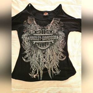 Jeweled Harley Davidson | Size Medium